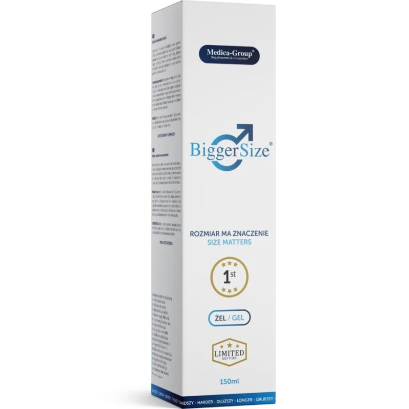 Medica group - bigger size intimate gel for men 150 ml 1
