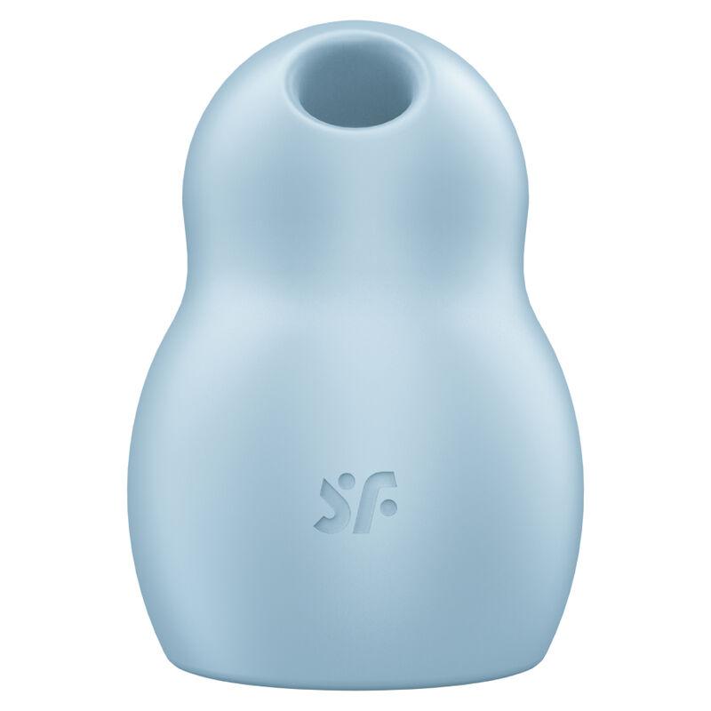 Satisfyer Pro To Go 1 Double Air Pulse Stimulator & Vibrator - Blue - Stimulátor Klitorisu