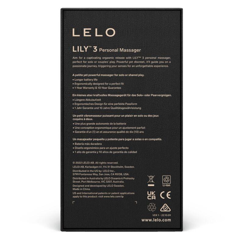 Lelo Lily 3 Personal Massager - Polar Green 3