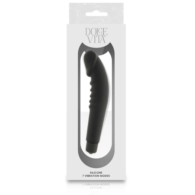 Dolce Vita  Realistic Pleasure Black Silicone