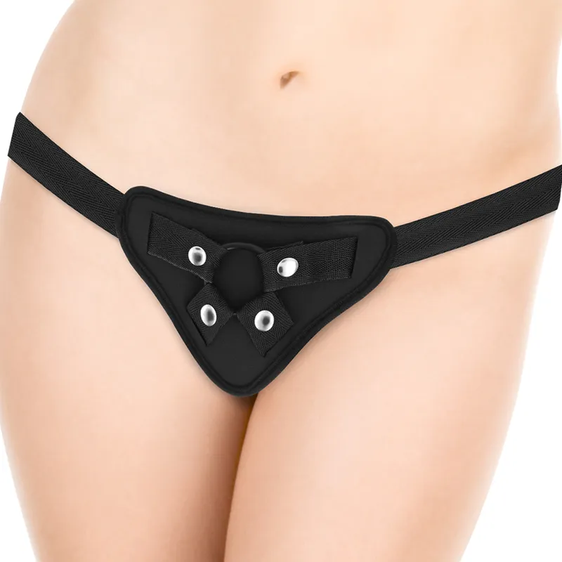 Rockarmy Harness + Dual Density Crusader 21,5cm - Pripínací penis 14