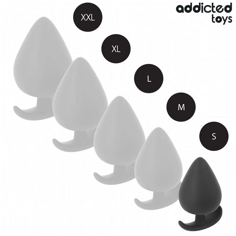 Addicted toys - anal plug silicone size s 5.3 cm 4