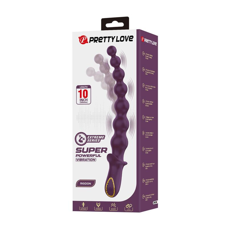 Pretty love - madison rechargeable anal vibrator 10 functions 2