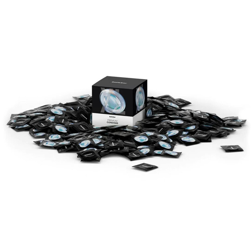 Satisfyer Premium Condoms 60 mm Pack 100 ks - Kondómy 1