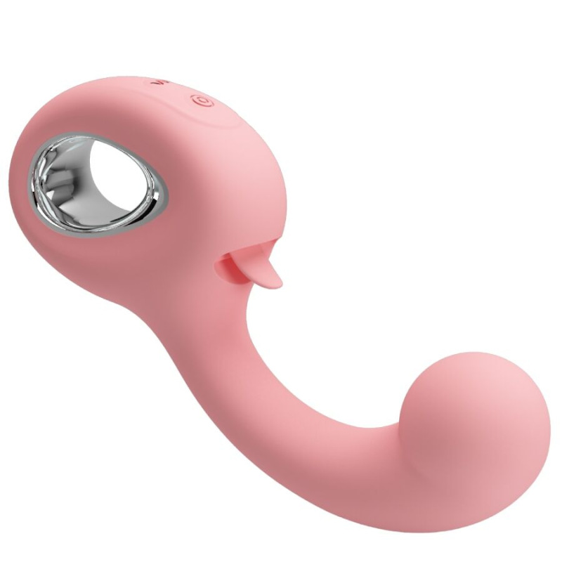 Pretty love - erynnyes g-spot vibrator + clitoris stimulator 10 vibrations pink 3