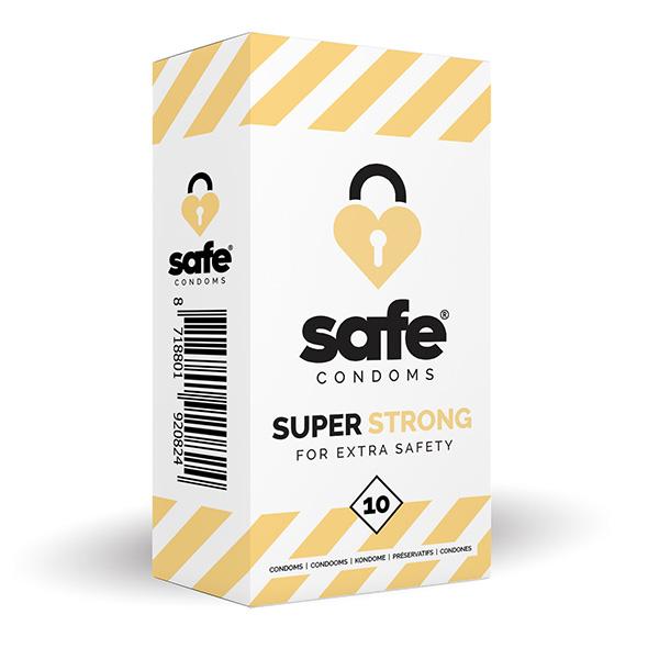 Safe - Condoms Super Strong 10 Pcs