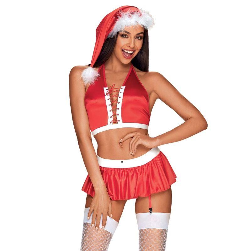 Obsessive - Ms Claus Christmas Set S/M