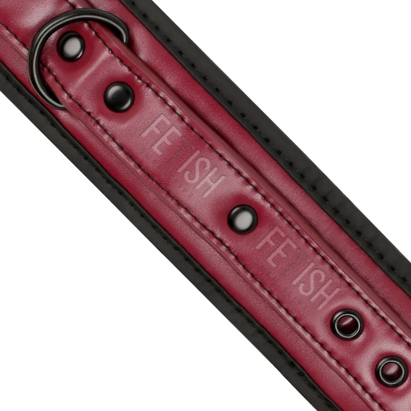Fetish Submissive Dark Room Handcuffs Vegan Leather - Putá 3