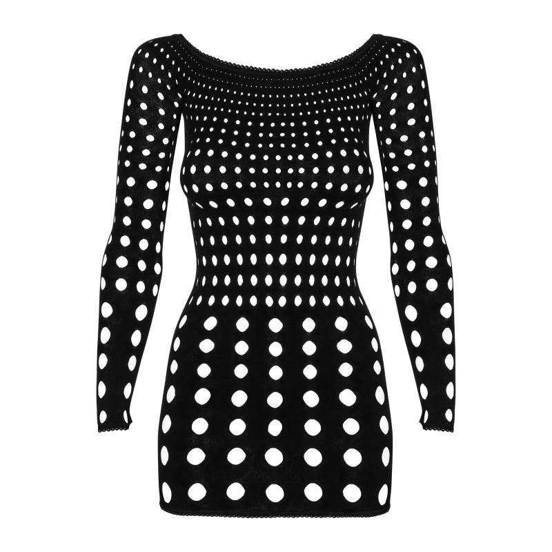 Obsessive - Rocker Dress Black S/M/L 1