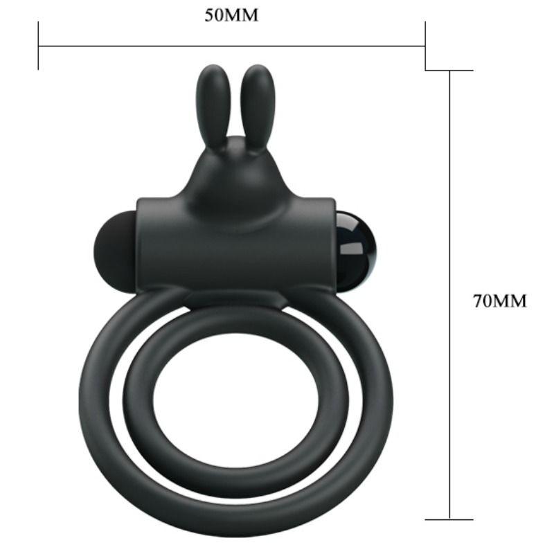 Pretty Love Osmond Silicone Vibrating Ring 4