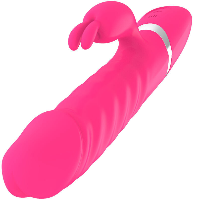 Armony - nasty fuchsia rabbit vibrator dildo 1
