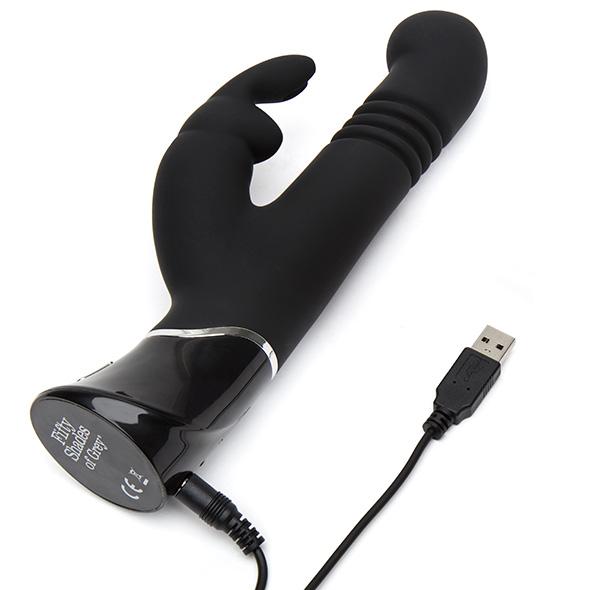 Fifty Shades Of Grey - Greedy Girl Rechargeable Thrusting G- Vibrátor 11