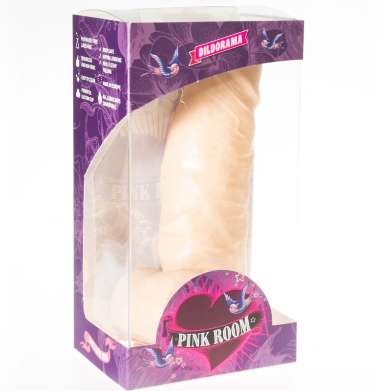 Pink room - dayan realistic dildo flesh 17 cm 1