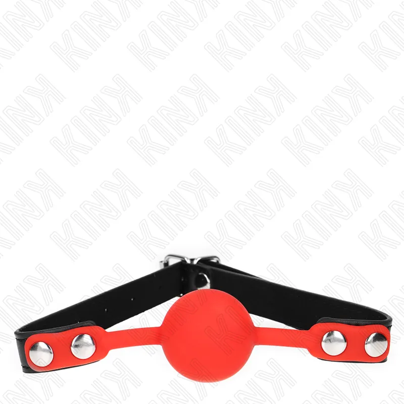 Kink - Red Silicone Ball 4 Cm Gag 60 X 2 Cm