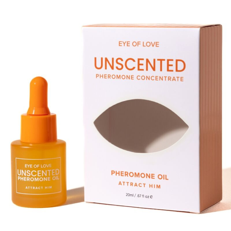 Eye of love - pheromone-infused perfumed oil for women, fragrance-free, 20 ml 1