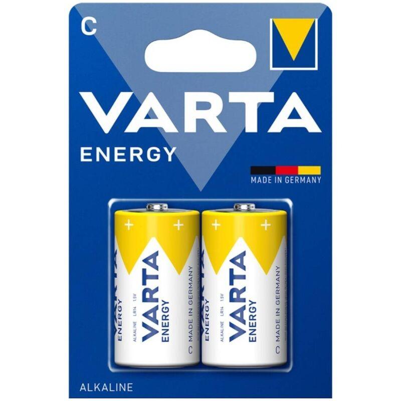 Varta - energy alkaline battery c lr14 blister*2