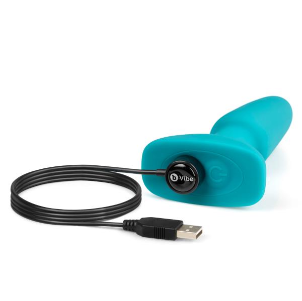 B-Vibe - Rimming Remote Control Plug Teal 2 8