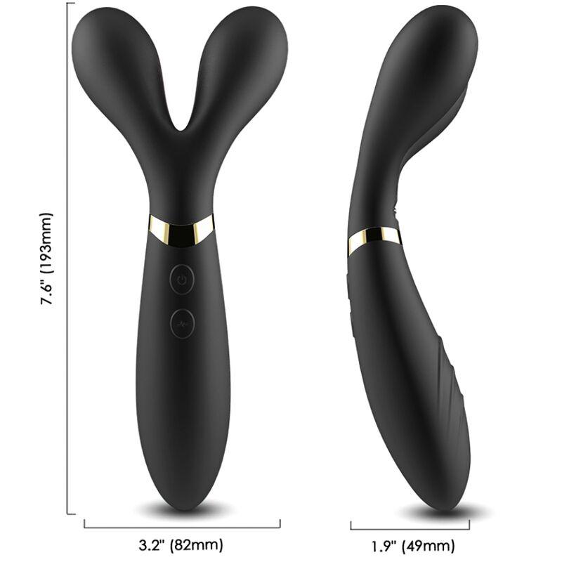 Armony - Y-Wand Massager & Vibrator Double Head Black