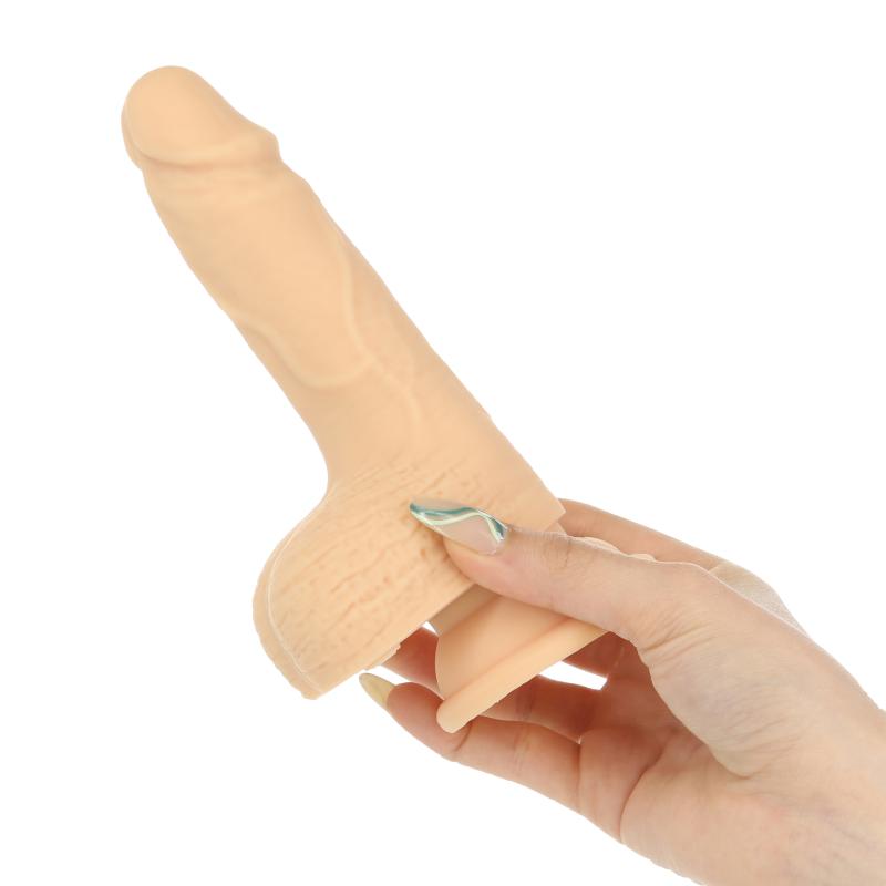 Naked Addiction - Thrusting Dong With Remote 16,5 Cm Vanilla 1