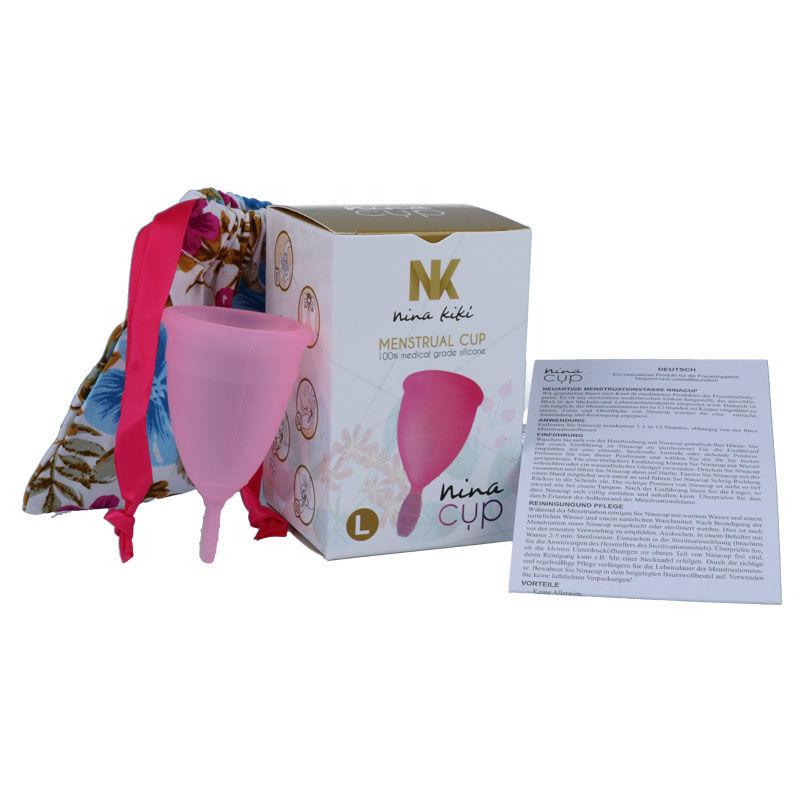 Nina Cup Menstrual Cup Size Pink L 1