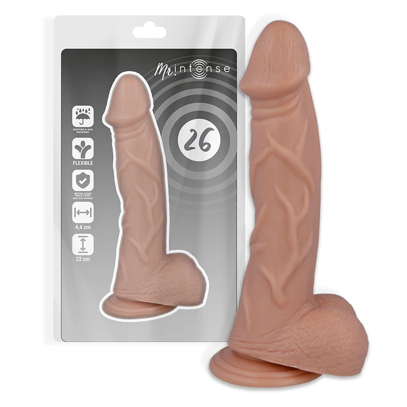 Mr intense - 26 realistic cock 22 cm -o- 4.4 cm