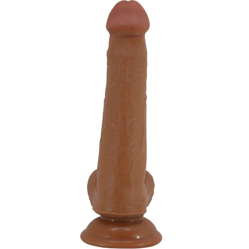 Pretty love - tallen realistic dildo 22 cm brown 2