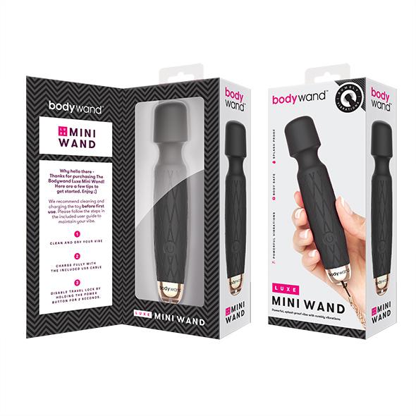 Bodywand - Luxe Mini Usb Wand Vibrator Black 3