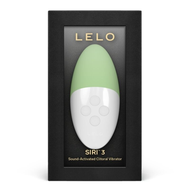 Lelo - siri 3 clitoris massager pistachio cream 1