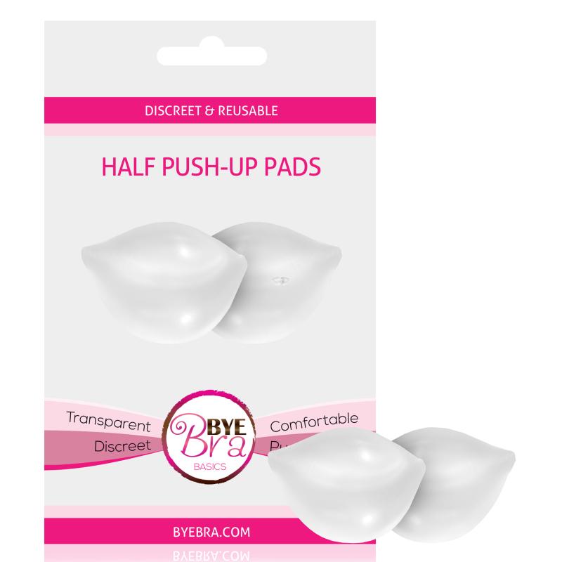 Bye Bra - Half Push-Up Pads Clear 3