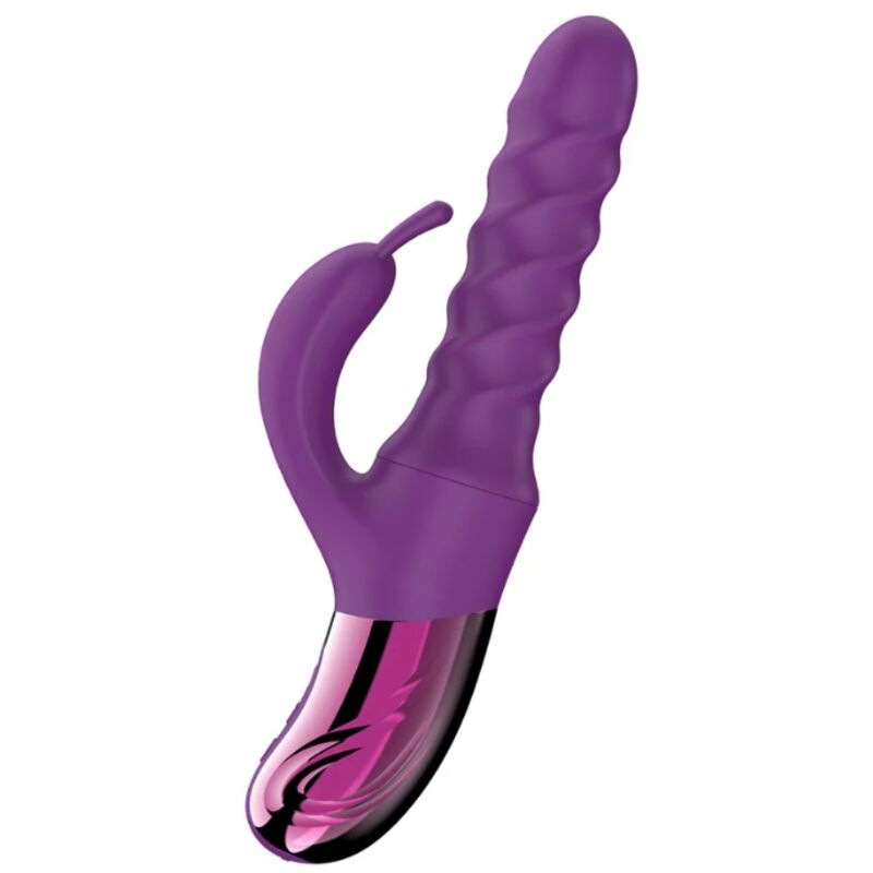 She.e.o - purple rabbit swirl vibrator 1