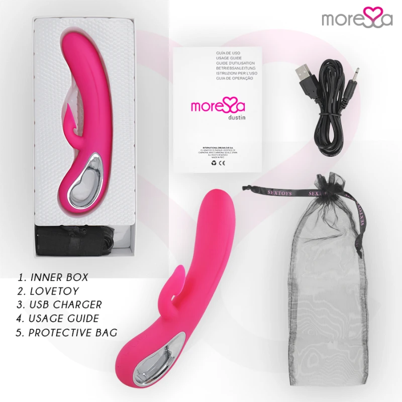 Amoressa Dustin Premium Silicone Rechargeable 5