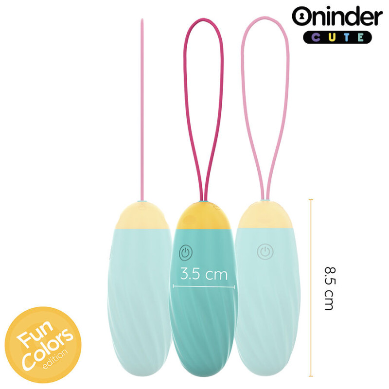Oninder cute - love pleasure vibro-rotating silicone gem egg - free worldwide app 3