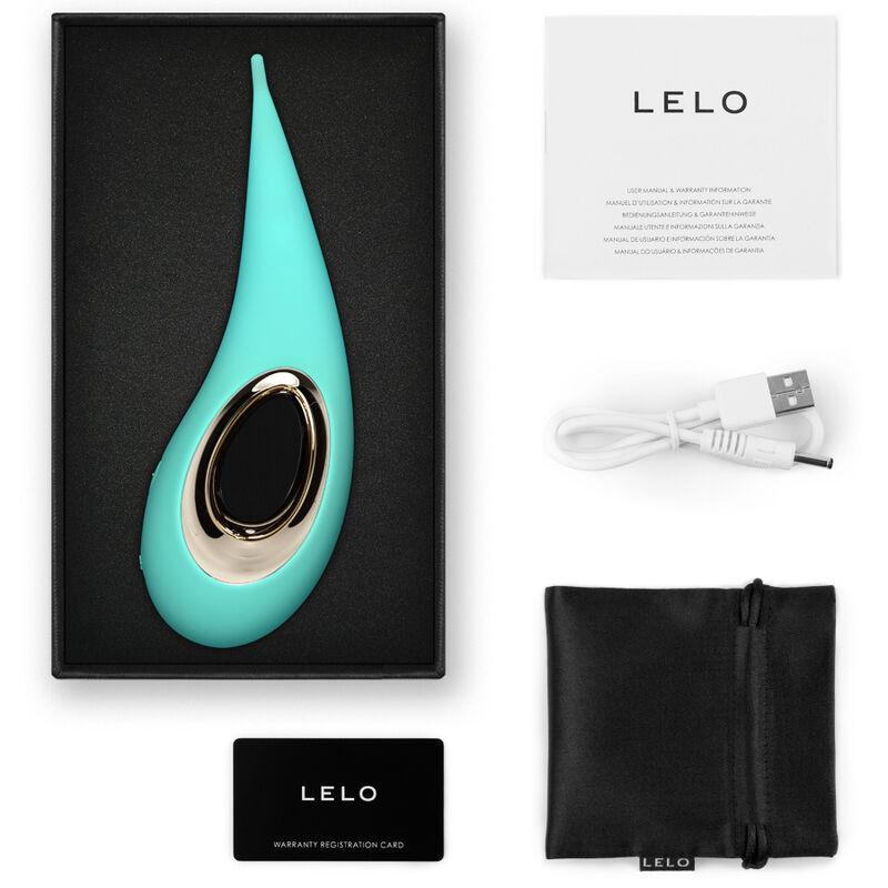 Lelo Dot Clitoral Stimulator - Aqua 1