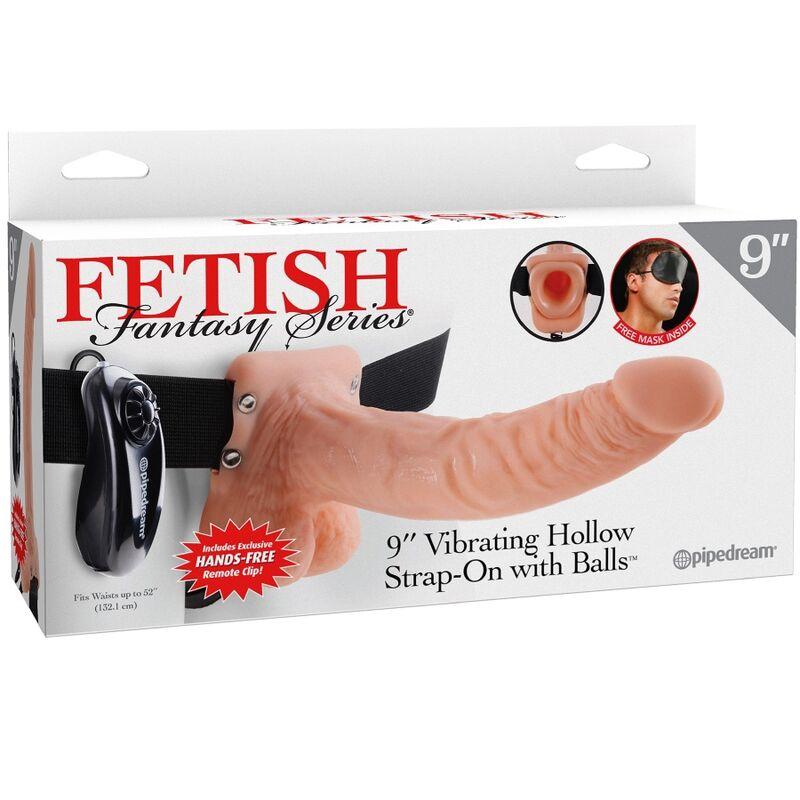 Fetish Fantasy Series - Adjustable Harness Remote Control Realistic Penis With Testicles 2