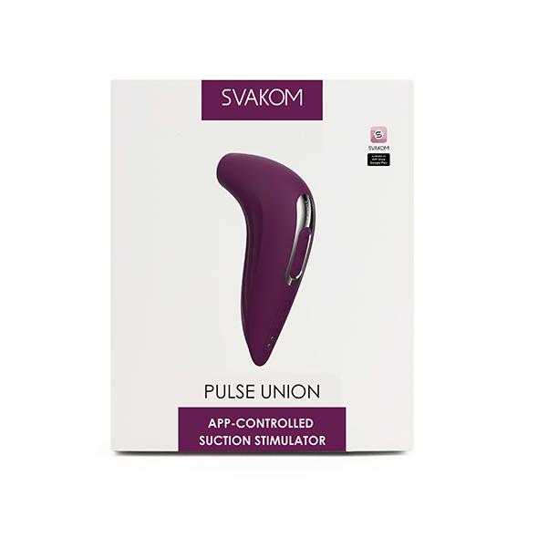 Svakom - Pulse Union App-Controlled Suction Stimulator Viole 12