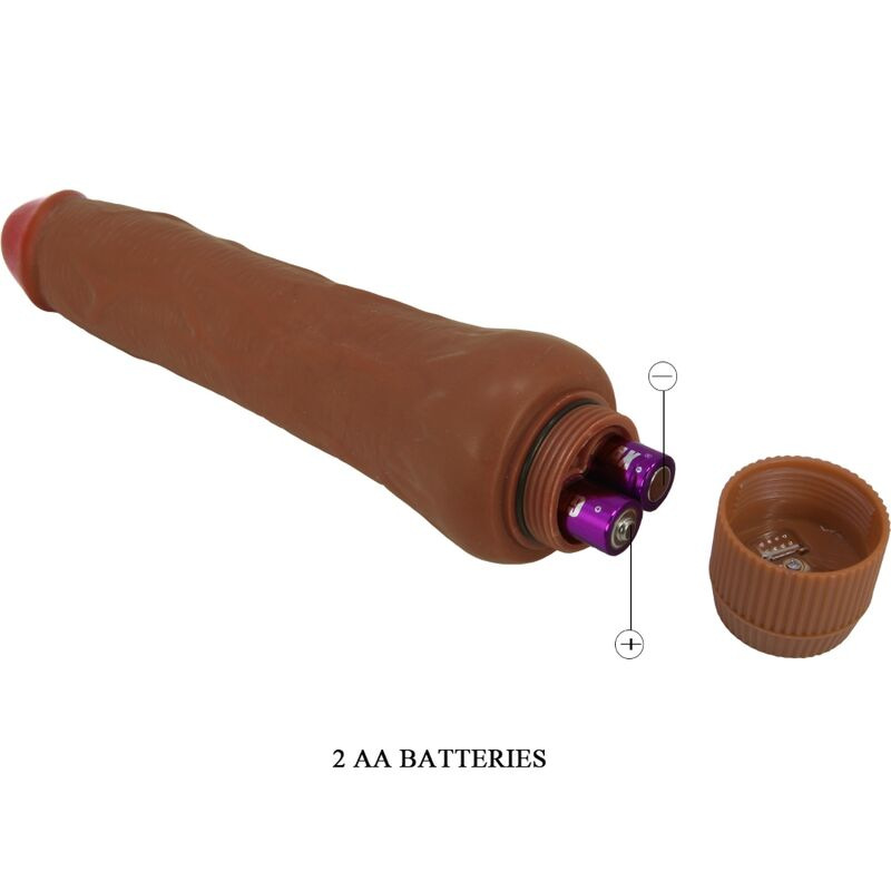 Baile - dryad realistic vibrator 25 cm mulatto 2