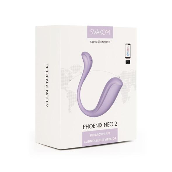 Svakom - Phoenix Neo 2 Interactive Bullet Vibrator Lavender