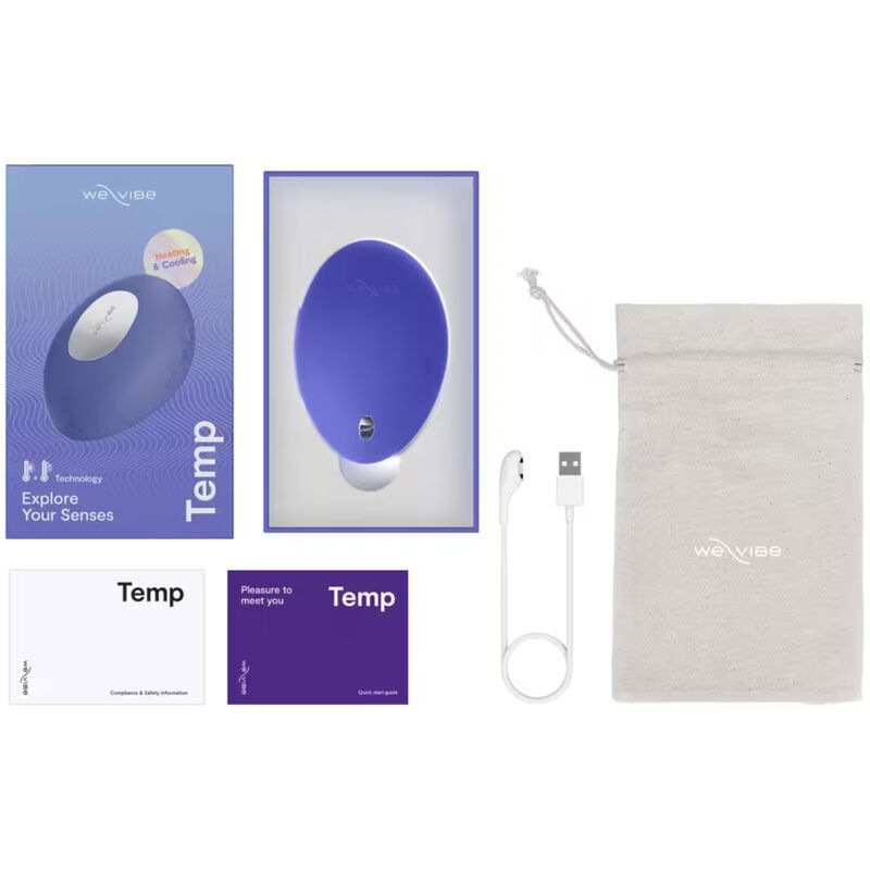 We-vibe - temp heating and cooling vibrator lavender blue 10