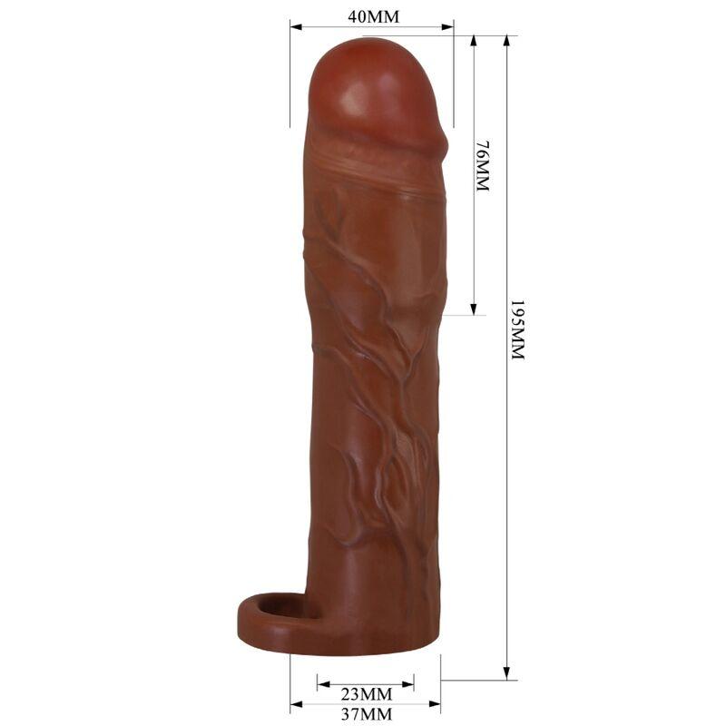 Pretty love - gerd penis sleeve with 7.6 cm extension mulatto 5