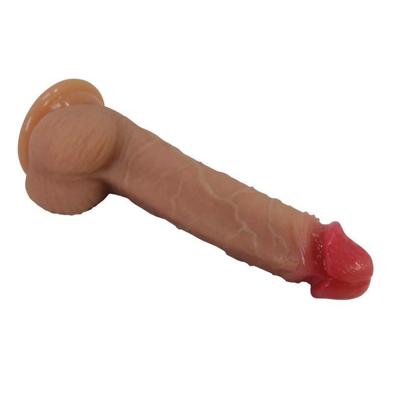 Pretty love - jovita realistic silicone dildo with suction cup 19 cm Ø 4.5 cm 5