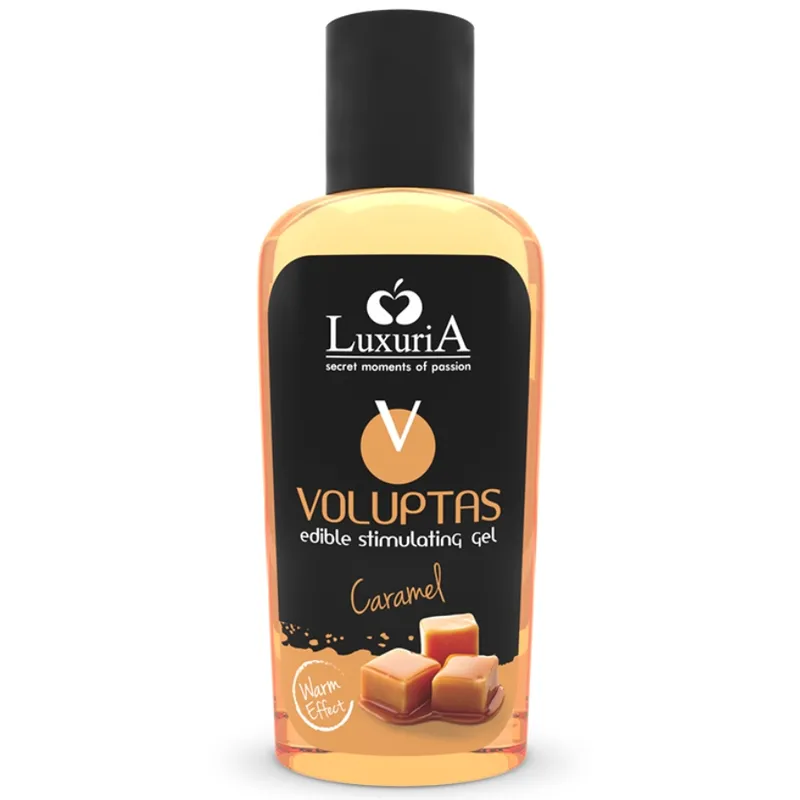Luxuria Voluptas Edible Stimulating Gel Warming Effect - Caramel