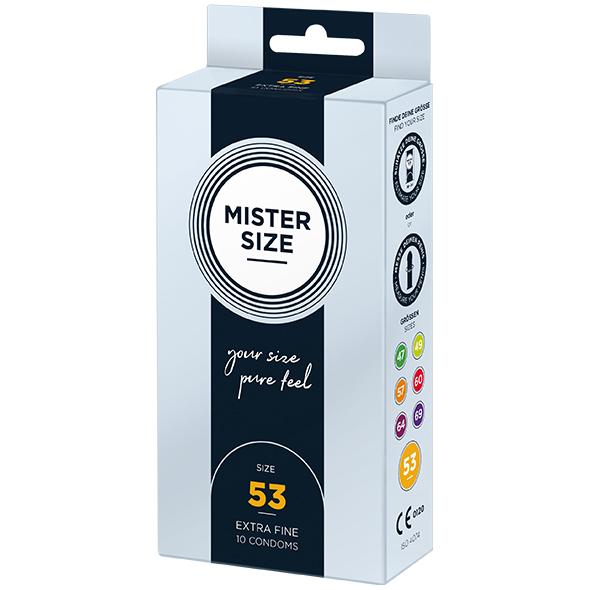 Mister.Size - 53 Mm Condoms 10 Pcs