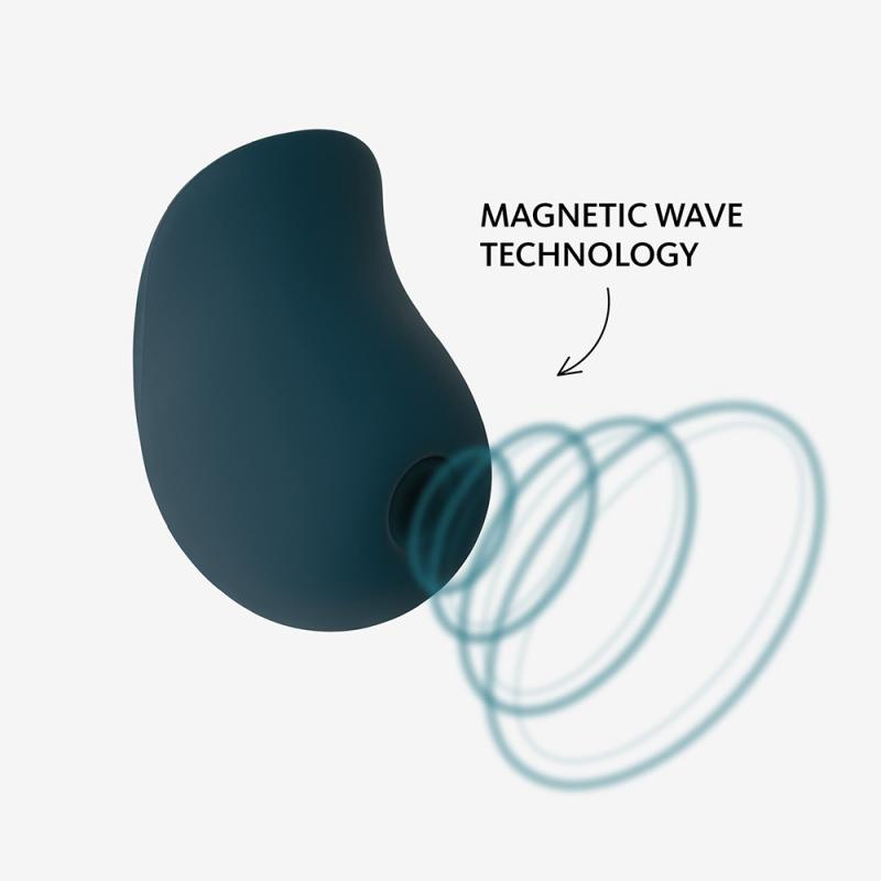 Fun Factory - Mea Suction Toy With Magnetic Wave Technology Velvet Green 5