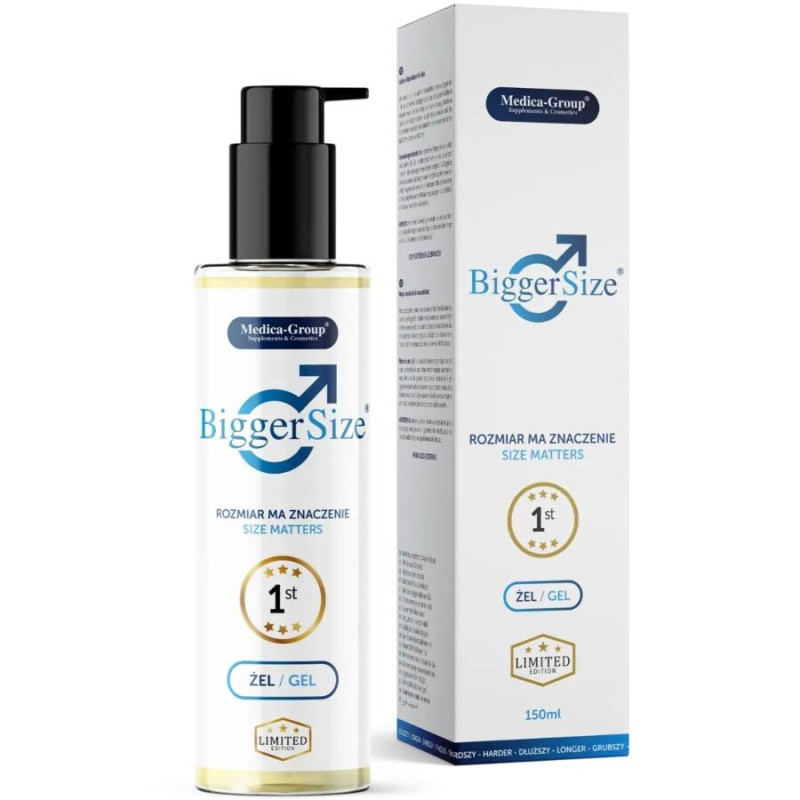Medica group - bigger size intimate gel for men 150 ml 2