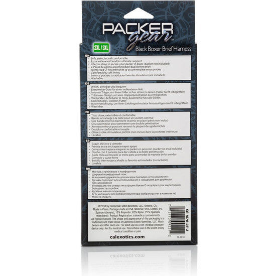 Calexotics - boxer brief harness 2