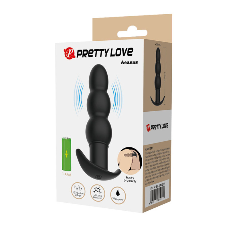 Pretty love - aeaeas ​​vibrating anal plug 8