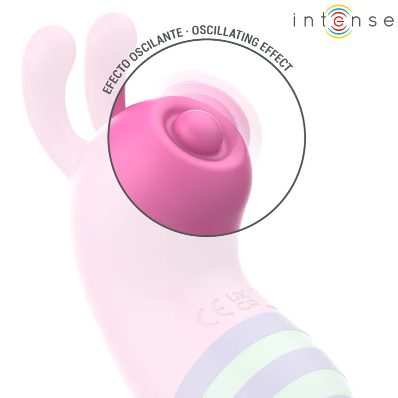 Intense - willy stimulator bee pink/green 2