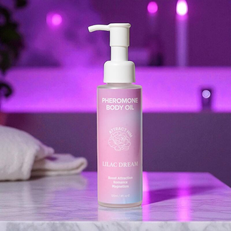 Eye of love - bloom lilac dream body oil with pheromones 120 ml 4