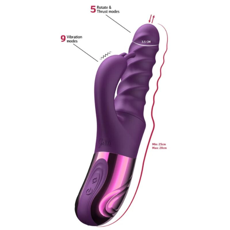 She.e.o - purple rabbit swirl vibrator 2