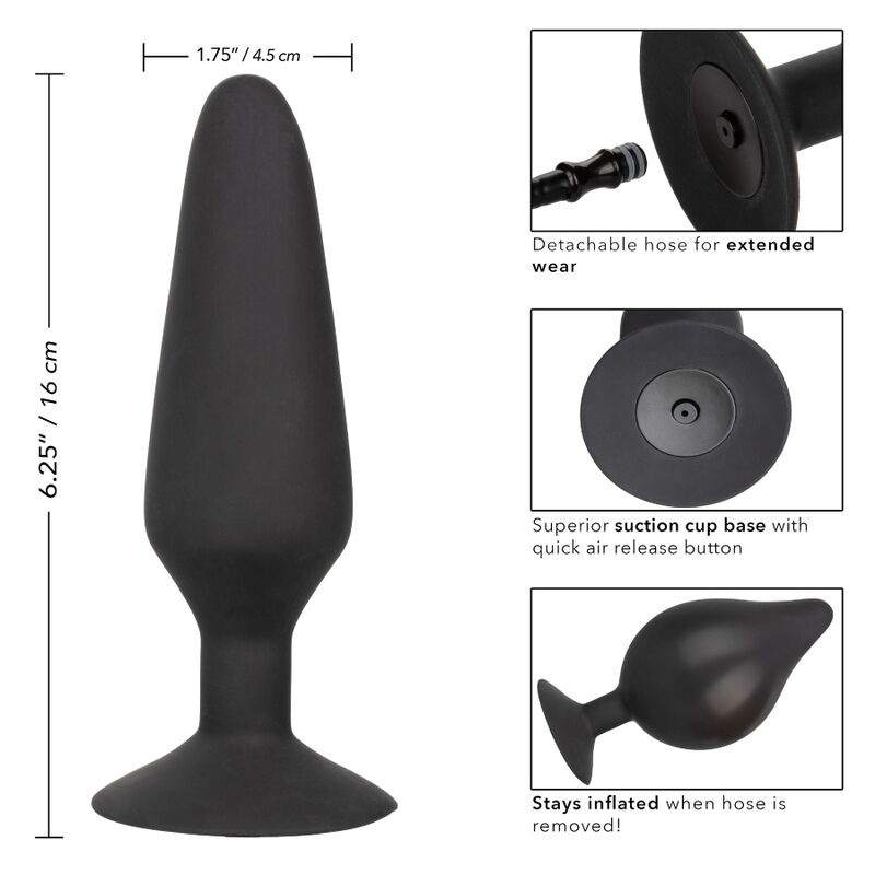 Calexotics - xl silicone inflatable plug 6